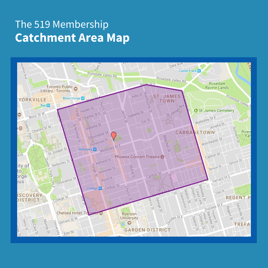 The 519 catchment area